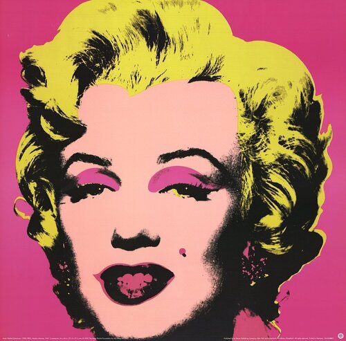 Marilyn Pink (sm) di Andy Warhol, Stampa in vendita su Singulart
