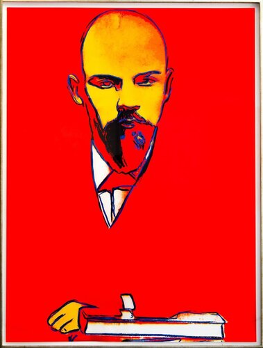Red Lenin di Andy Warhol, Stampa in vendita su Singulart