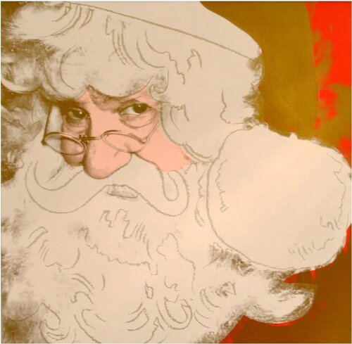 Santa Claus, from Myths (F. & S. II.266) di Andy Warhol, Stampa in vendita su Singulart