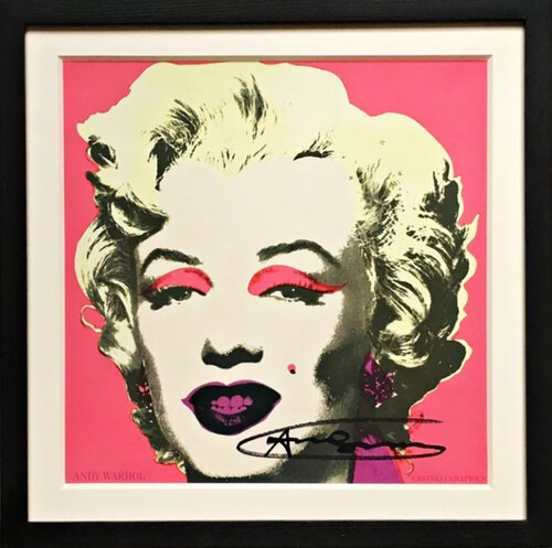Marilyn Invitation - 12" Edition di Andy Warhol, Stampa in vendita su Singulart