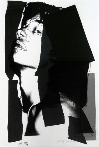 Mick Jagger [II.144] di Andy Warhol, Stampa in vendita su Singulart