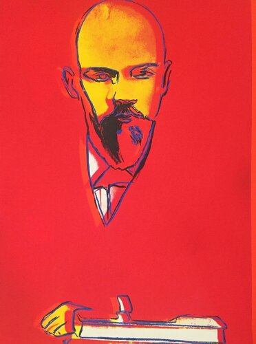 Black Lenin (II.402) & Red Lenin (II.403) di Andy Warhol, Stampa in vendita su Singulart