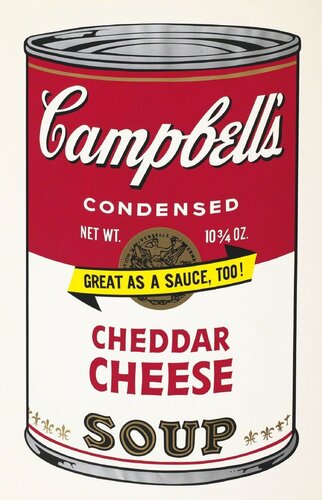 Soup Can ll, Cheddar Cheese di Andy Warhol, Stampa in vendita su Singulart