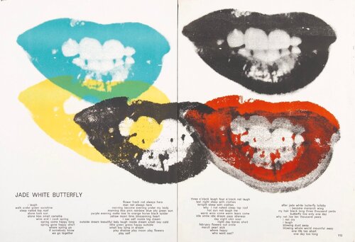 Marilyn Monroe Lips (One Cent Life) FS. 11.5 di Andy Warhol, Stampa in vendita su Singulart