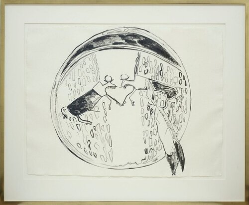 Plains Indian Shield di Andy Warhol, Opera su carta in vendita su Singulart