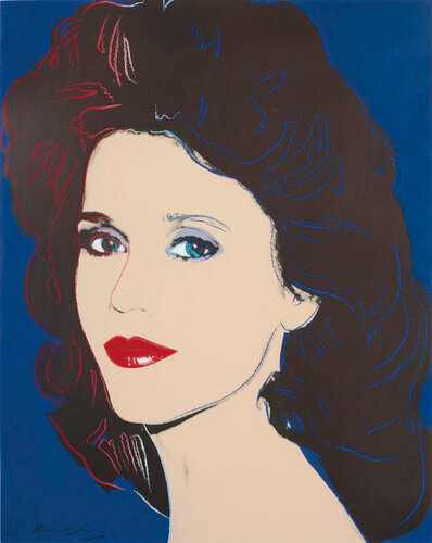 Jane Fonda di Andy Warhol, Stampa in vendita su Singulart