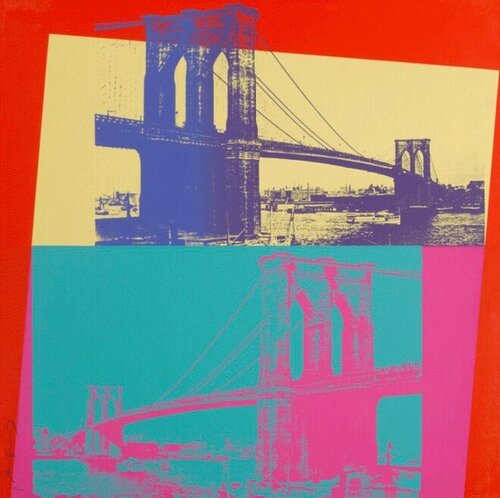 Brooklyn Bridge (F.S. II 290) di Andy Warhol, Stampa in vendita su Singulart