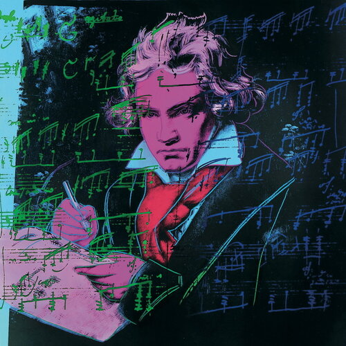 Beethoven Pink book-sm de Andy Warhol, Impresión a la venta en Singulart