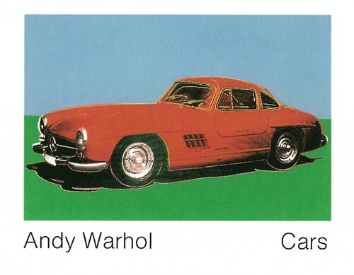 300 Sl Coupe (1954) (Lg) di Andy Warhol, Stampa in vendita su Singulart