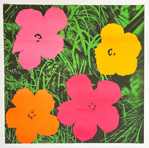 Flowers (Castelli Invitation) di Andy Warhol, Stampa in vendita su Singulart