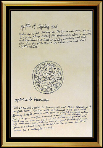 Wild Raspberries: Oysters a La Harriman (F&S.IV.132) di Andy Warhol, Stampa in vendita su Singulart