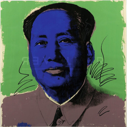 Mao (FS II.90) (Signed) di Andy Warhol, Stampa in vendita su Singulart