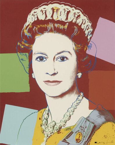 Queen Elizabeth II of the United Kingdom (FS II.334) di Andy Warhol, Stampa in vendita su Singulart