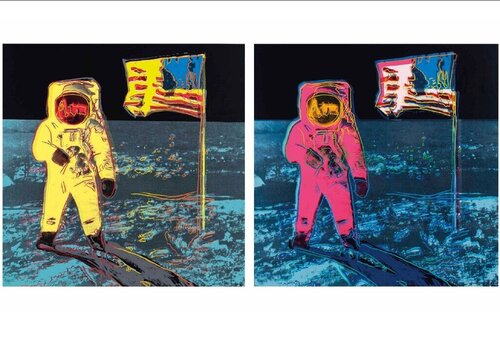 Moonwalk, Complete Set (F. & S. II.404-405) di Andy Warhol, Stampa in vendita su Singulart