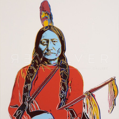 Sitting Bull (FS IIIA.70) di Andy Warhol, Stampa in vendita su Singulart