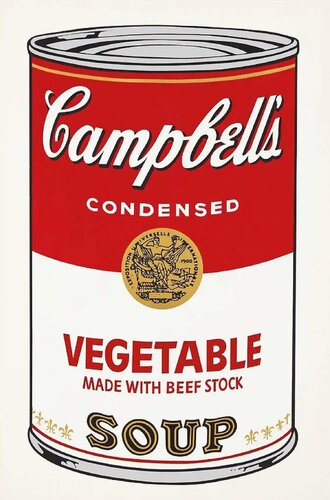 Vegetable (Campbell's Soup Portfolio I) di Andy Warhol, Stampa in vendita su Singulart