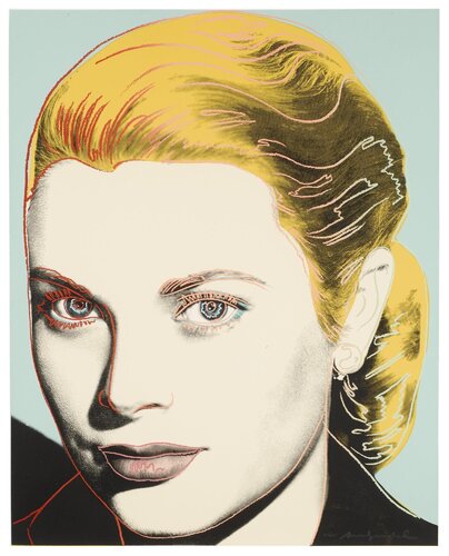 Grace Kelly (F. & S. II.305) di Andy Warhol, Stampa in vendita su Singulart