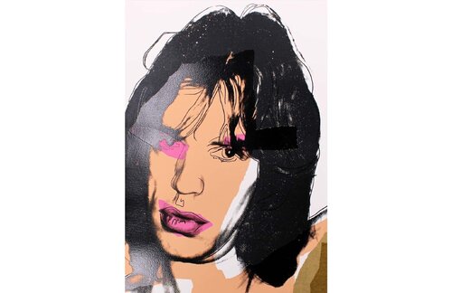 Mick Jagger (F. & S. II 141) di Andy Warhol, Stampa in vendita su Singulart