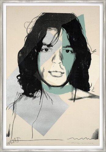 Mick Jagger (FS II. 138) van Andy Warhol, Afdruk te koop op Singulart