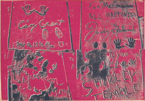 Sidewalk, II.304, 1983 van Andy Warhol, Afdruk te koop op Singulart