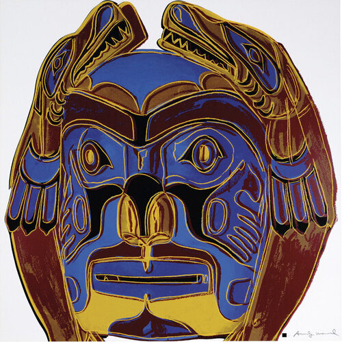 Northwest Coast Mask (FS II.380) van Andy Warhol, Afdruk te koop op Singulart