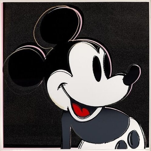 Mickey Mouse (from the Myths portfolio) van Andy Warhol, Afdruk te koop op Singulart
