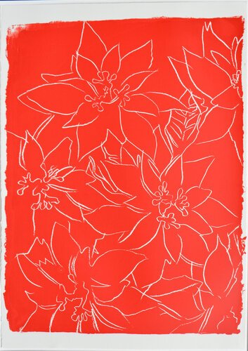 Poinsettias (F.&S. IIIA.50 [a]) van Andy Warhol, Afdruk te koop op Singulart