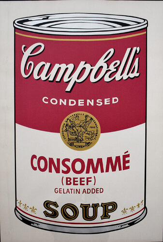 Beef Consommé, from: Campbell’s Soup I van Andy Warhol, Afdruk te koop op Singulart