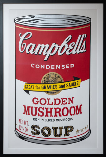 Golden Mushroom, from Campbell's Soup 2 van Andy Warhol, Afdruk te koop op Singulart