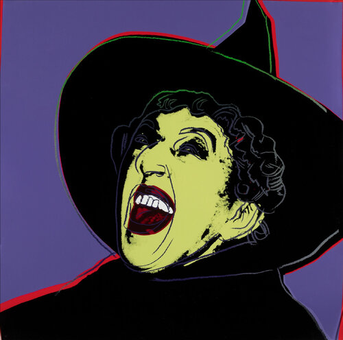 The Witch' Color Screenprint with Diamond Dust van Andy Warhol, Afdruk te koop op Singulart