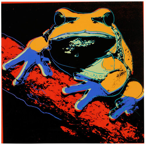 Pine Barrens Tree Frog, II.294  from Endangered Species van Andy Warhol, Afdruk te koop op Singulart
