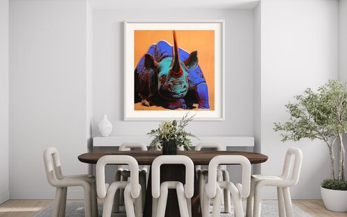 Black Rhino (FS II.301) van Andy Warhol, Afdruk te koop op Singulart