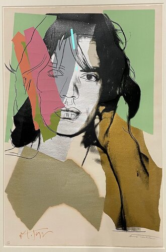 Mick Jagger 140 van Andy Warhol, Afdruk te koop op Singulart