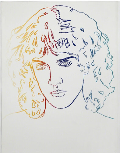 BILLY SQUIER van Andy Warhol, Afdruk te koop op Singulart
