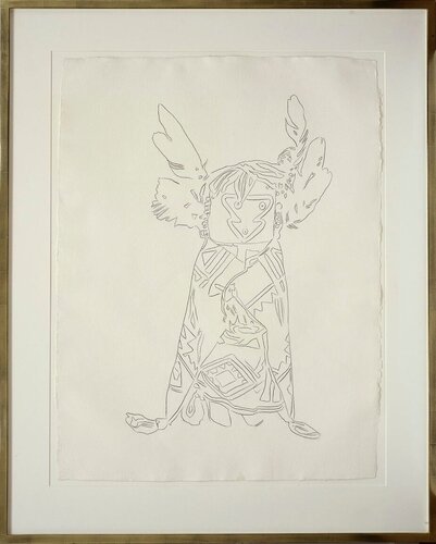 Kachina Doll van Andy Warhol, Werk op papier te koop op Singulart