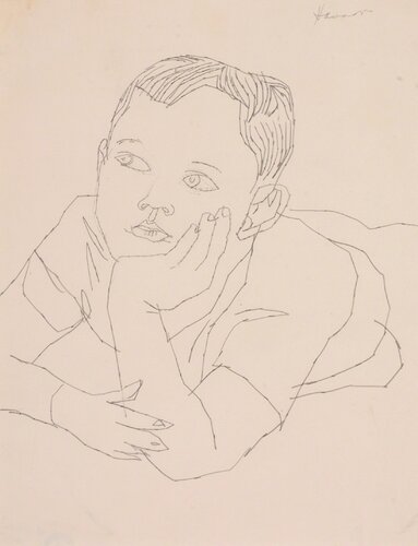 Boy Upper Torso di Andy Warhol, Opera su carta in vendita su Singulart