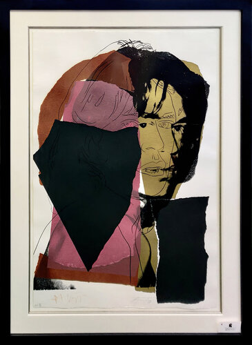 MICK JAGGER FS II.139 di Andy Warhol, Stampa in vendita su Singulart