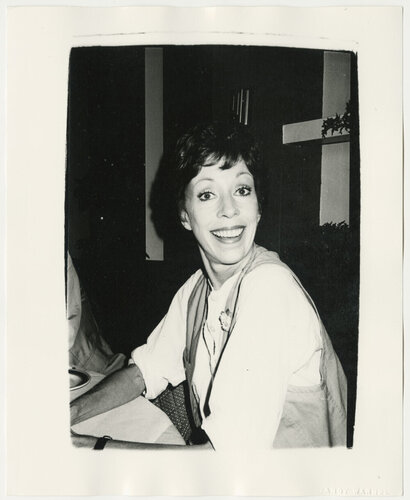 Carol Burnett van Andy Warhol, Fotografie te koop op Singulart