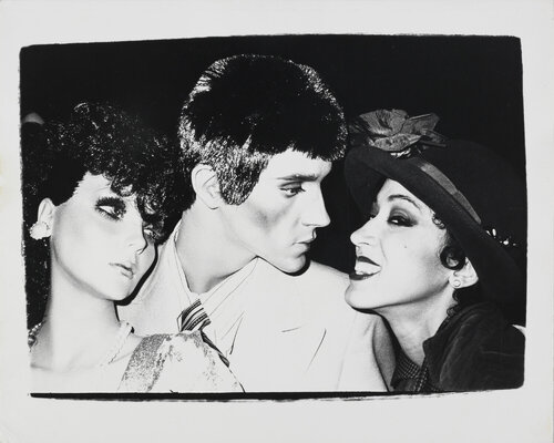 Gelatin silver print of Pat Cleveland with Mannequins by Andy Warhol van Andy Warhol, Fotografie te koop op Singulart