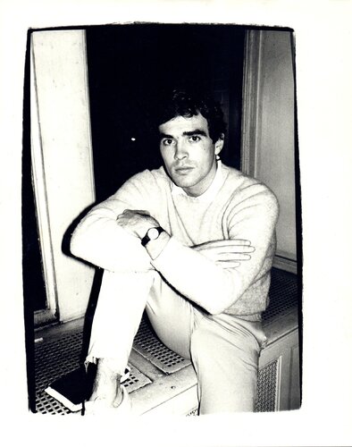 Photograph of a Male Model at The Factory par Andy Warhol, Photographie en vente sur Singulart