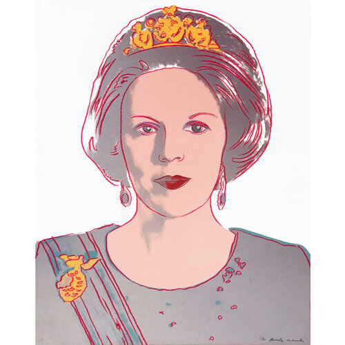 Queen Beatrix (FS II.339) par Andy Warhol, Édition en vente sur Singulart