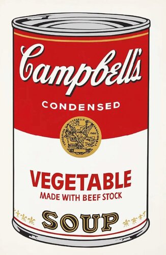 Vegetable (Campbell's Soup Portfolio I) van Andy Warhol, Afdruk te koop op Singulart