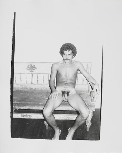 Gelatin silver print of Nude Male by Andy Warhol van Andy Warhol, Fotografie te koop op Singulart