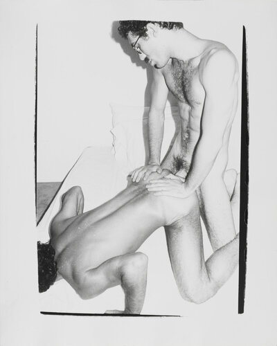 Gelatin silver print of Victor Hugo and Male Model by Andy Warhol van Andy Warhol, Fotografie te koop op Singulart