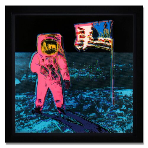 Moonwalk (FS: II. 405 - Pink) van Andy Warhol, Afdruk te koop op Singulart