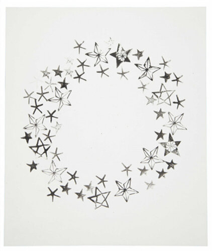 Wreath and Stars van Andy Warhol, Werk op papier te koop op Singulart