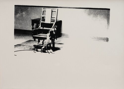 Electric Chair van Andy Warhol, Afdruk te koop op Singulart