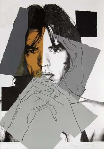 Mick Jagger (II.147) van Andy Warhol, Afdruk te koop op Singulart