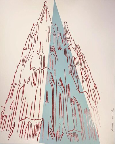 Cologne Cathedral, IIB.361 van Andy Warhol, Afdruk te koop op Singulart