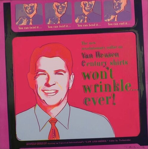 Van Heusen (F&S IIB.356) Trial Proof van Andy Warhol, Afdruk te koop op Singulart